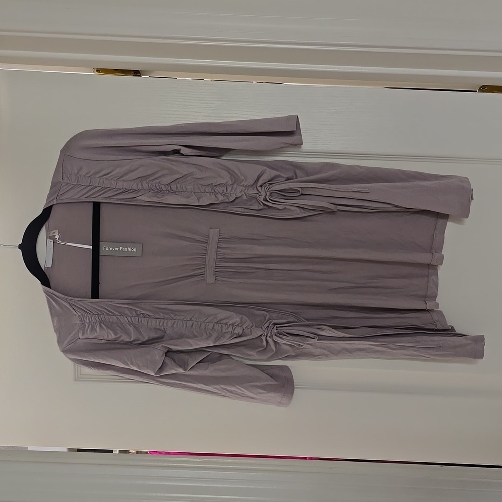 FOREVER FASHION RUCHED CARDI
